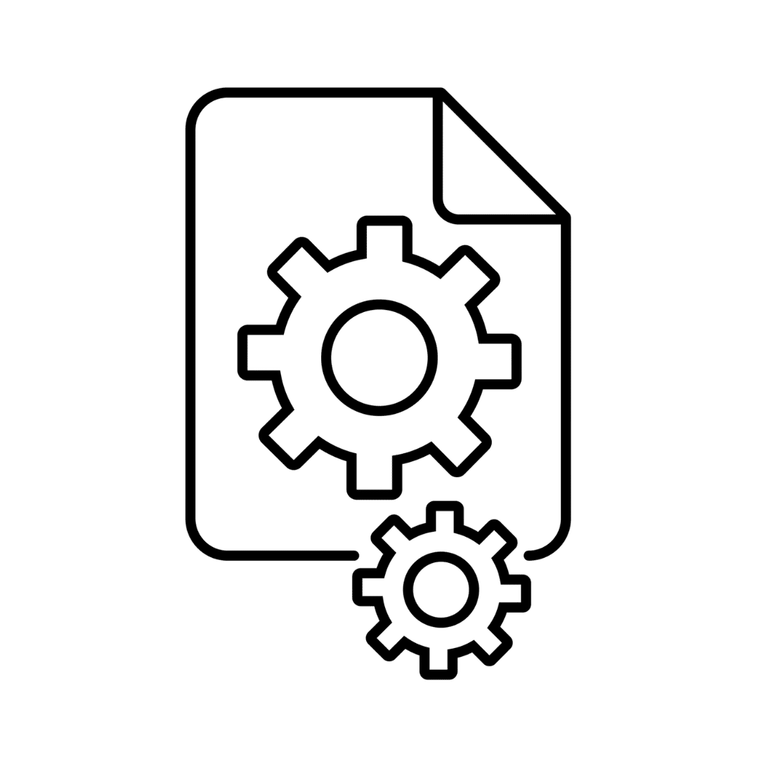 Paper light bulb icon