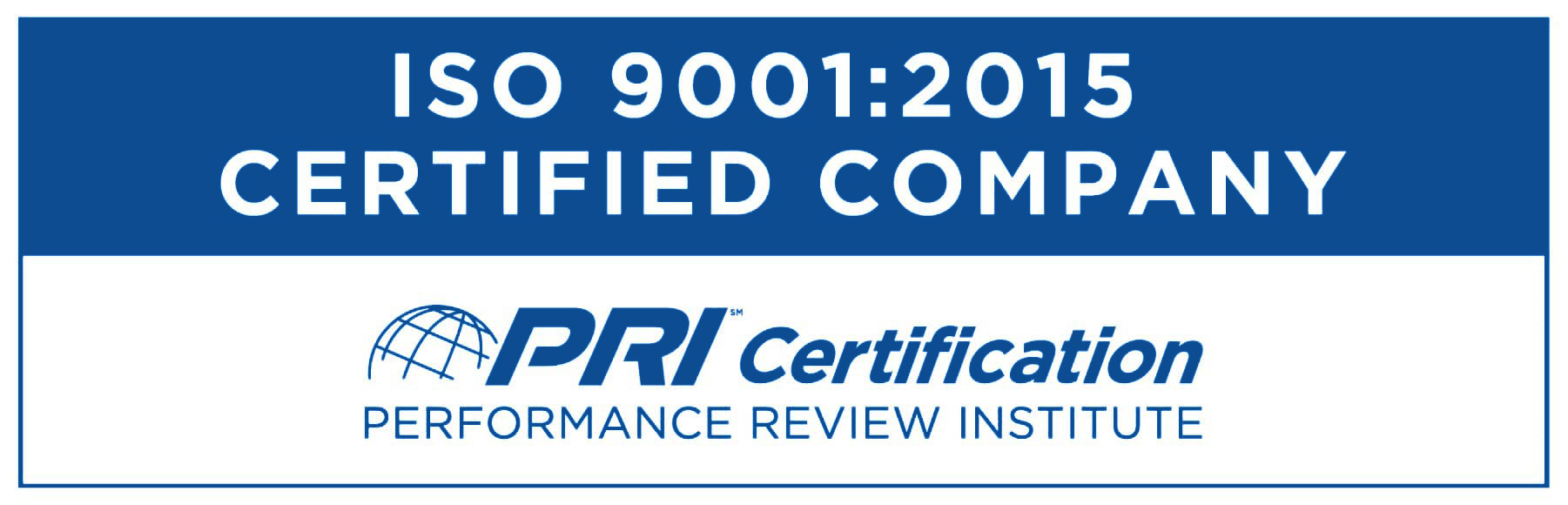 iso 9001-2015 certified company